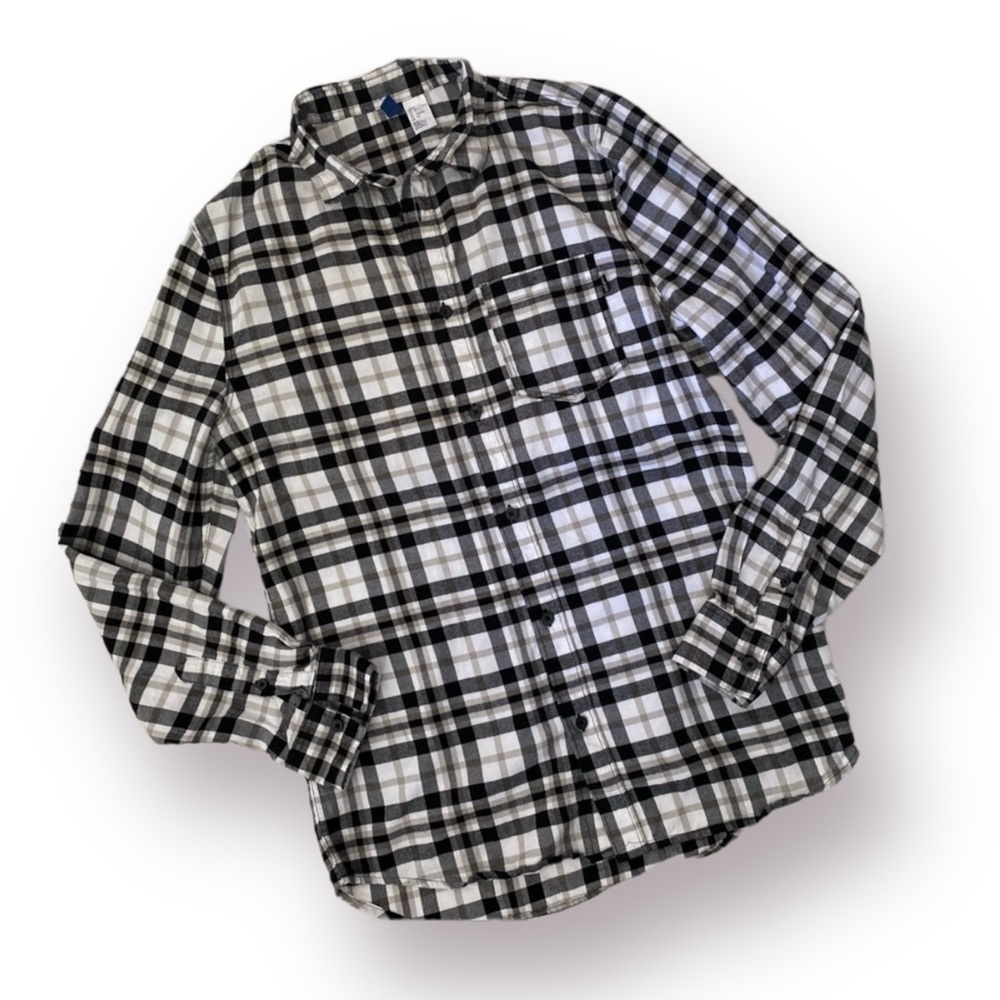 ✨4 for $25✨ H&M Mens Plaid Button Down Flannel